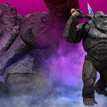 Kong Wants to Be King with New Godzilla x Kong S.H.MonsterArts Figure 