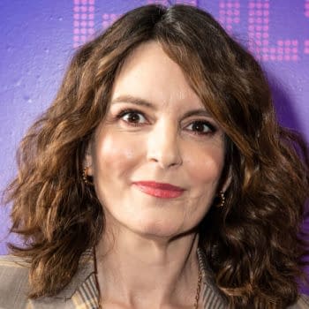 Tina Fey attends season 2 of Girls5Eva premiere by Peacock at Roxy hotel, photo by lev radin/Shutterstock.com.
