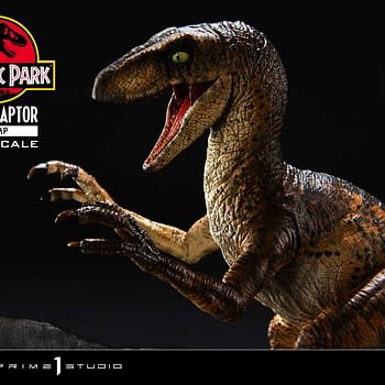 Prime 1 Studio Debuts A Deadly New Jurassic Park Velociraptor Statue 