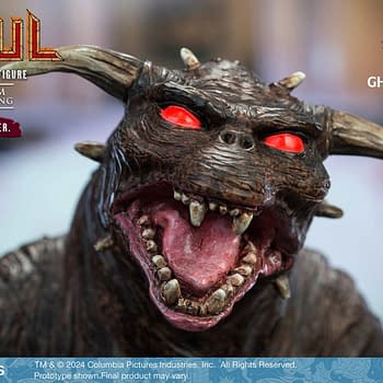 Star Ace Debuts New Ghostbusters Statue with the Terror Dog Zuul