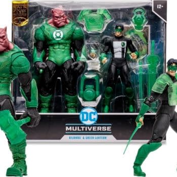 McFarlane Debuts Gold Label Green Lantern: Kilowog & Rayner 2-Pack
