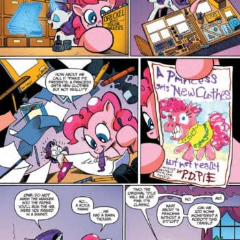 Interior preview page from MY LITTLE PONY: BEST OF RARITY #1 BRENDA HICKEY COVER