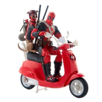 Marvel Legends Deluxe Deadpool with Scooter Returns from Hasbro 
