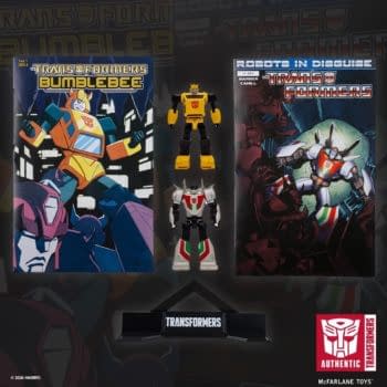 McFarlane Debuts Transformers Page Punchers: Optimus vs. Megatron