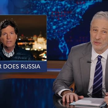 The Daily Show: Jon Stewart Calls Out Tucker Carlson for Putin Talk