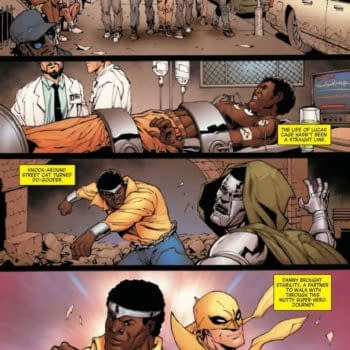 Interior preview page from LUKE CAGE: GANG WAR #4 CAANAN WHITE COVER