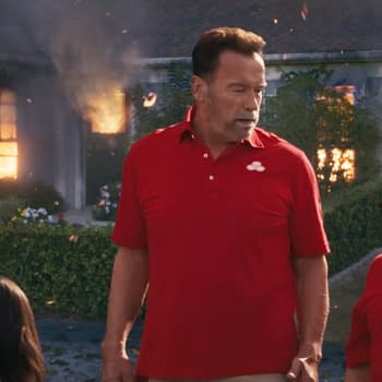 Super Bowl LVIII: Schwarzenegger Reunites with Neighbaaa DeVito