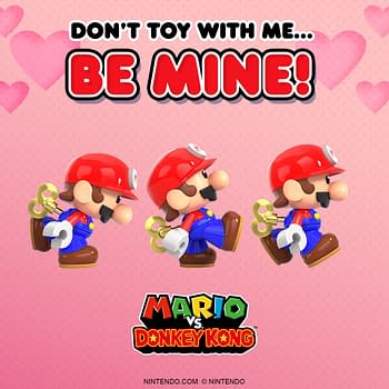 Nintendo Creates Mario Vs. Donkey Kong Valentines Day Cards