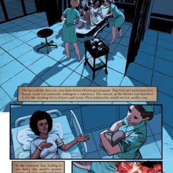 Interior preview page from Outsiders #4