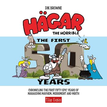Cover image for HAGAR HORRIBLE FIRST 50 YEARS HC