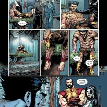 Interior preview page from WOLVERINE #44 LEINIL YU COVER