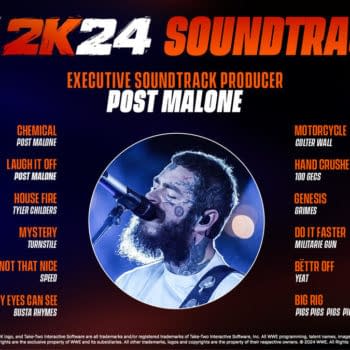 Post Malone to Rock WWE 2K24 as Curator & DLC Fighter