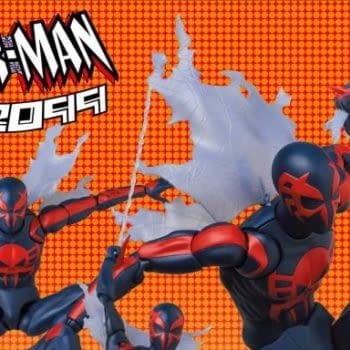 Return to the Future with the New Spider-Man 2099 MAFEX Figure 