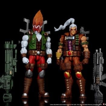 Rob Liefeld Action Figures For Bloodstrike And Bloodwulf For 2024