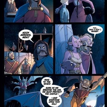 Interior preview page from Gargoyles: Dark Ages #6