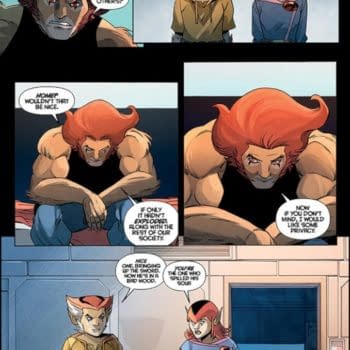 Interior preview page from Thundercats #2