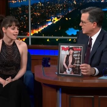 CBS Didn't Want Kristen Stewart's Rolling Stone Cover Shown: Colbert