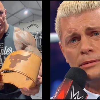 WWE SmackDown: The Rocks Bloody Present for Cody Rhodes Mom (VIDEO)