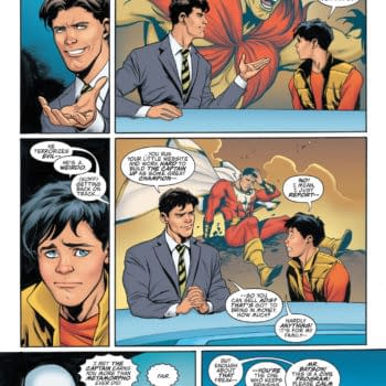 Interior preview page from Shazam #9