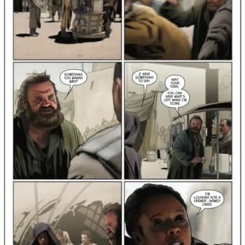 Interior preview page from STAR WARS: OBI-WAN KENOBI #6 PHIL NOTO COVER