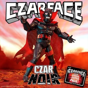 Czarface Returns to Super7 with New Czar Noir Ultimates Action Figure