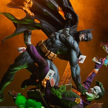 Sideshow Debuts Batman vs Joker: Eternal Enemies Premium Statue 