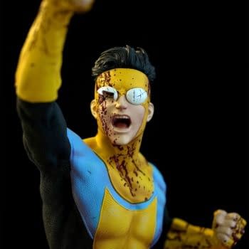 Things Get Invincible and Bloody with Kinetiquettes Mark Grayson Statue 
