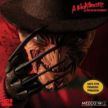 Mezco Announces New A Nightmare on Elm Street Mega Scale Freddy