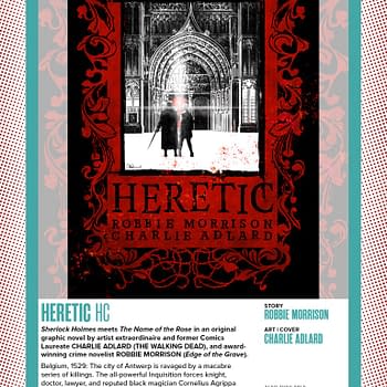 Heretic by Robbie Morrison and Charlie Adlard From Image Comics