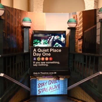 The A Quiet Place: Day One Standee At CinemaCon Rules