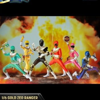 Power Rangers Zero Gold Ranger FigZero Revealed by threezero