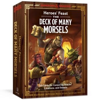 New D&#038;D Deck Heroes' Feast: The Deck of Many Morsels Revealed