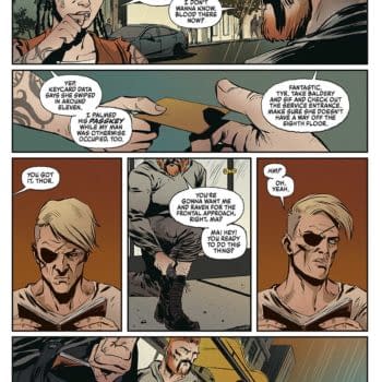 Interior preview page from Jennifer Blood: Battle Diary #5