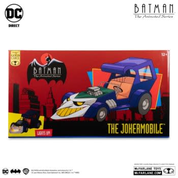 Batman: The Animated Series Joker Mobile Arrives from McFarlane Toys