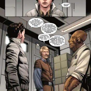 Interior preview page from STAR WARS #45 STEPHEN SEGOVIA COVER