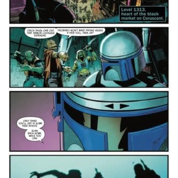 Interior preview page from STAR WARS: JANGO FETT #2 LEINIL YU COVER