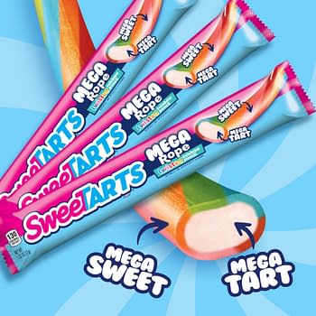SweeTARTS Launches New MEGA Rope Snack Treat