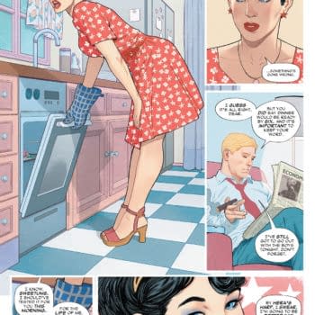 Interior preview page from Wonder Woman #8
