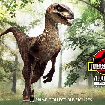 Return to Jurassic Park with Prime 1 Studios New Velociraptor Statue 