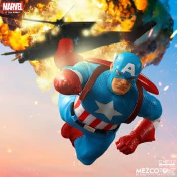 Return to Marvel Comics Silver Age with Mezco Toyz Captain America 