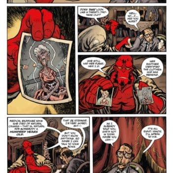 Ten Pages Of Hellboy/Stranger Things For Free Comic Book Day