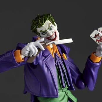 The Joker Brings Chaos to Gotham with New DC Comics Revoltech Figure