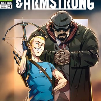 Archer &#038 Armstrong in Valiant &#038 Alien Books August 2024 Solicits