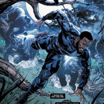 Interior preview page from BLACK PANTHER: BLOOD HUNT #1 ANDREA SORRENTINO COVER