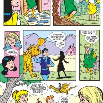 Interior preview page from Betty and Veronica: Friends Forever - Fairy Tales