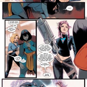 Interior preview page from Birds of Prey #10