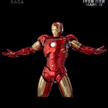 Iron Man Mark IV Armor Lands at threezero with New DLX Figure