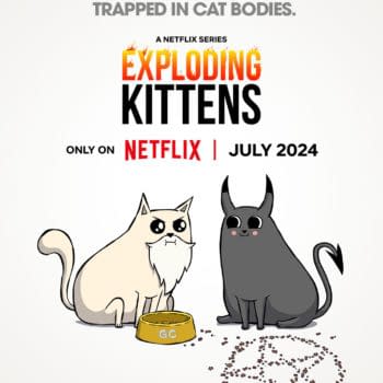 Exploding Kittens Teaser: Lucifer Star Tom Ellis Is God &#8211; And A Cat
