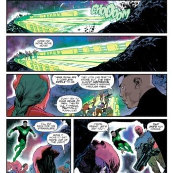 Interior preview page from Green Lantern: War Journal #9