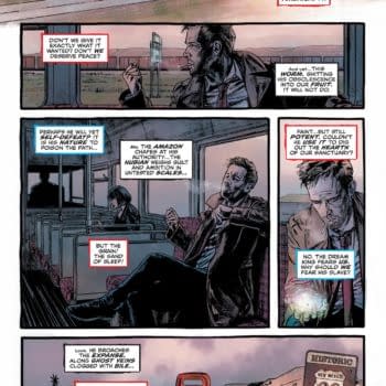 Interior preview page from John Constantine: Hellblazer - Dead in America #5